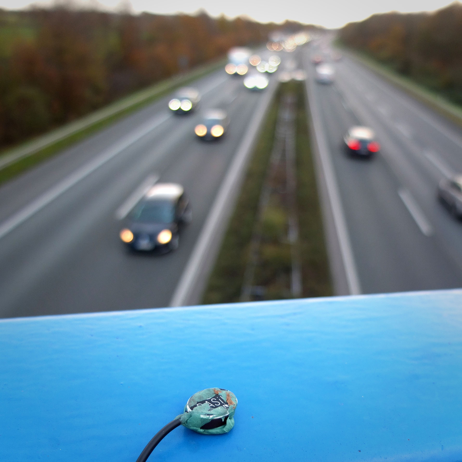 Autobahn bei Ascheberg, Foto von Nils Mosh